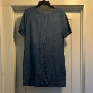 Calvin Klein Blue Denim Women’s Dress, Size Medium